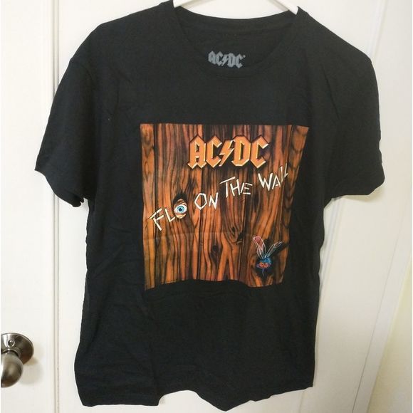 AC DC Fly on The Wall Graphic T-Shirt - Picture 2 of 3